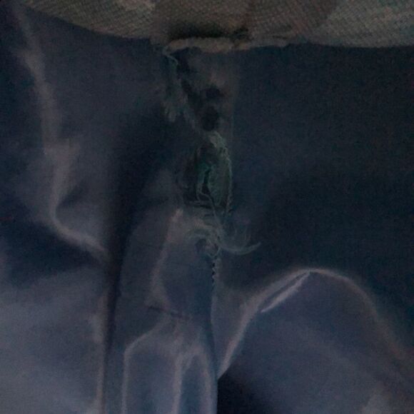 AS IS Vintage Heather light blue lined skirt - Picture 8 of 10